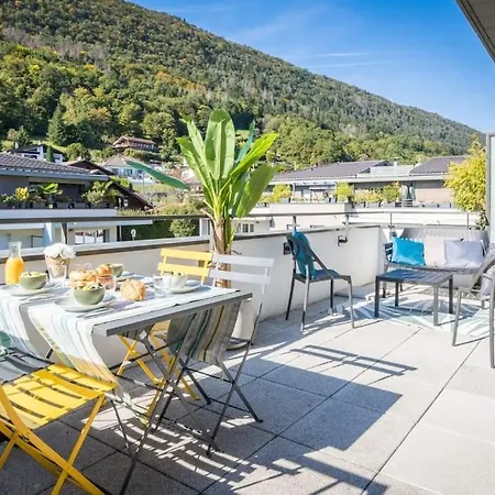Entre Et Montagne - T4 Centre D'annecy דירה